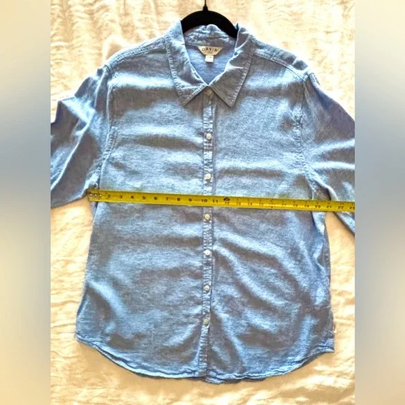 Orvis Women’s Linen Blend Shirt - Picture 7 of 8
